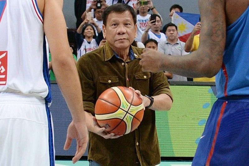 Duterte says Gilas Pilipinas will lose inÂ FIBA World Cup