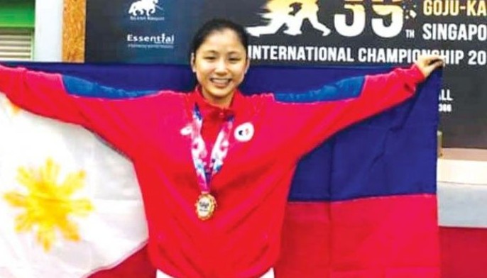 Cebuana karateka shines in Singapore