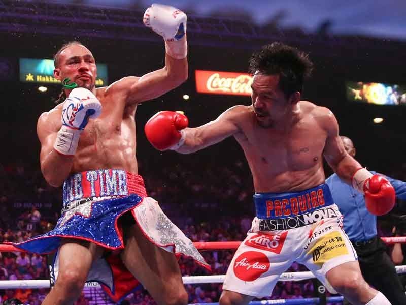 Thurman reissues rematch challenge to Pacquiao: 'Sign the contract, Pac!'