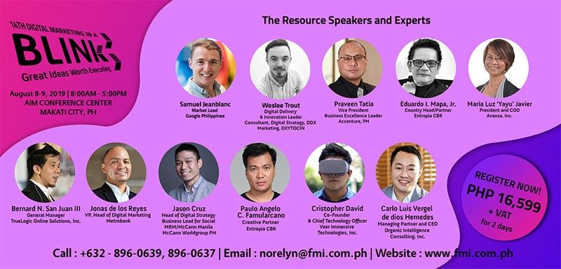 BLINK Seminar 2019 offers updates, trends in digital marketing