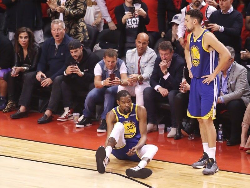 Durant on injury with Warriors: 'Nobody was responsible for it'