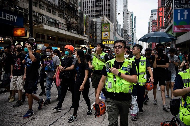 'It's humanitarian': The medics helping Hong Kong's protesters