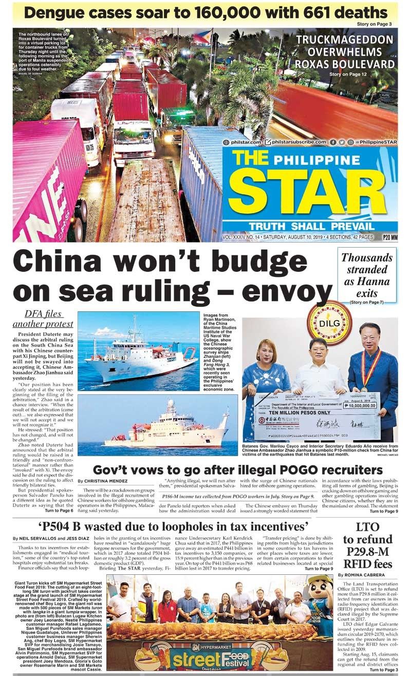 The STAR Cover (August 10, 2019)
