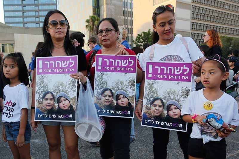 Israel expelling Filipina migrant worker with Israeli-born son â�� NGO