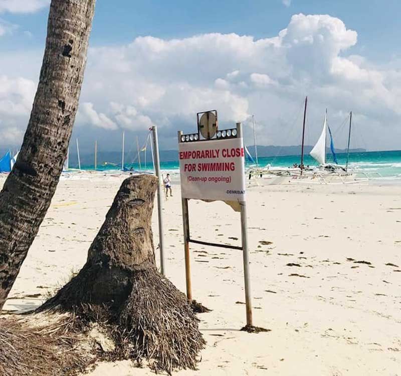 Boracay area closed over defecation incident