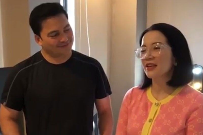 Kris Aquino warns philandering men while visiting Gabby Concepcion