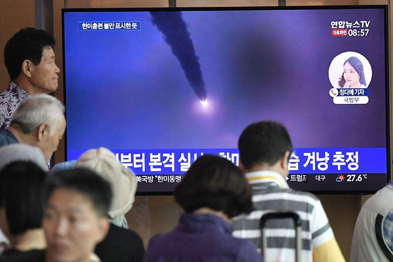 North Korea fires two 'unidentified projectiles' â�� Seoul