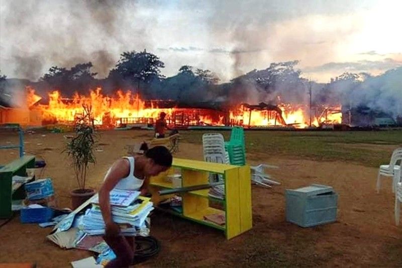 Fire hits Nueva Vizcaya public school