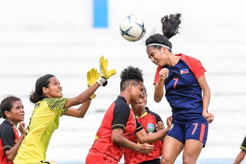 Filipina booters annihilate Timor-Leste 7-0 in AFF tiff