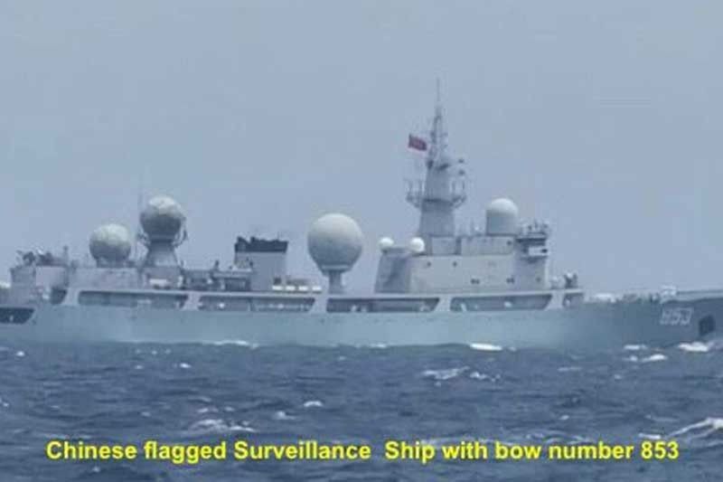 Dahilan ng pagdaan ng Chinese warships dapat malaman - Palasyo