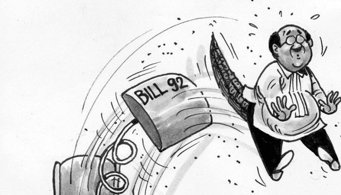 EDITORIAL &ndash; Immediate disqualification