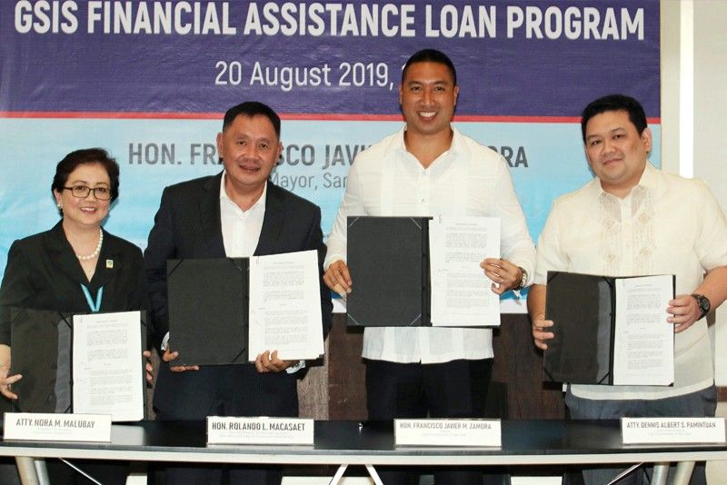San Juan, GSIS ink loan refinancing deal