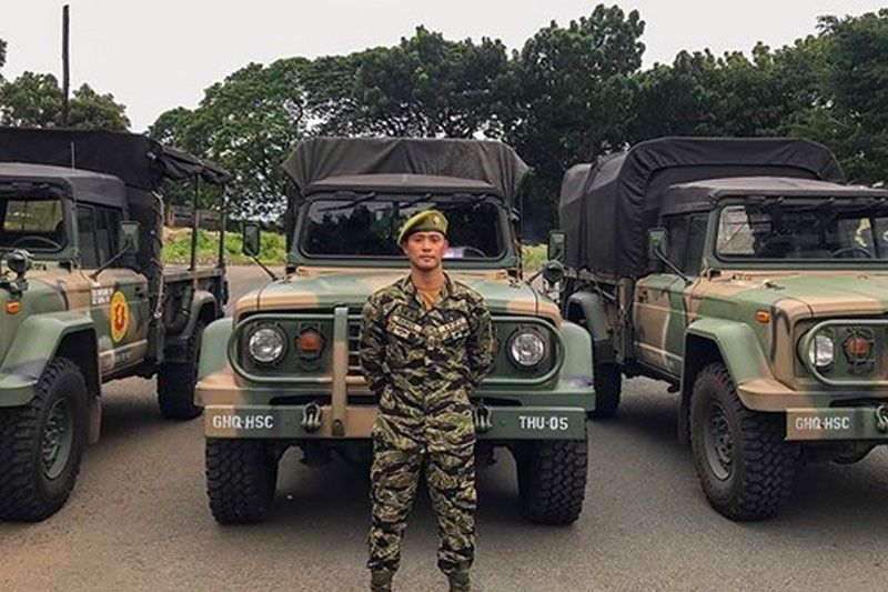 Rocco enlisted na rin na reservist