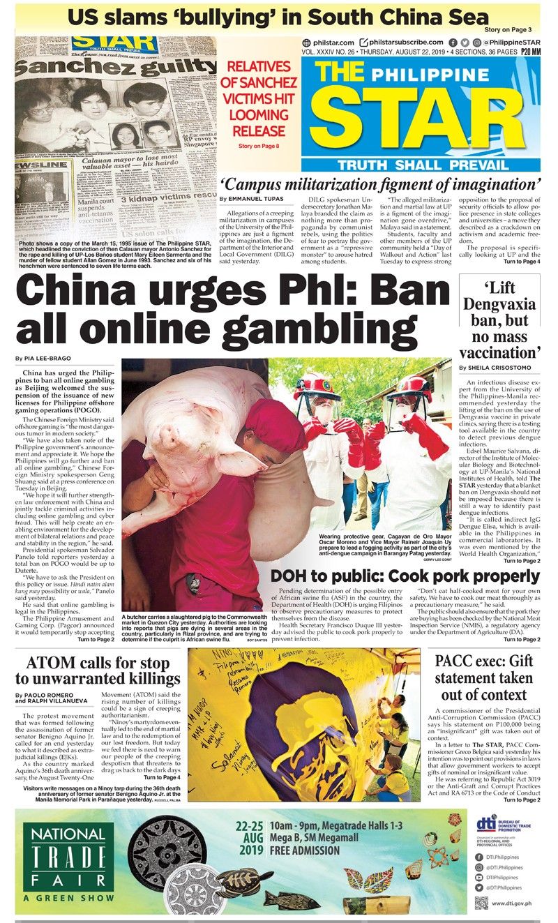 The STAR Cover (August 22, 2019)