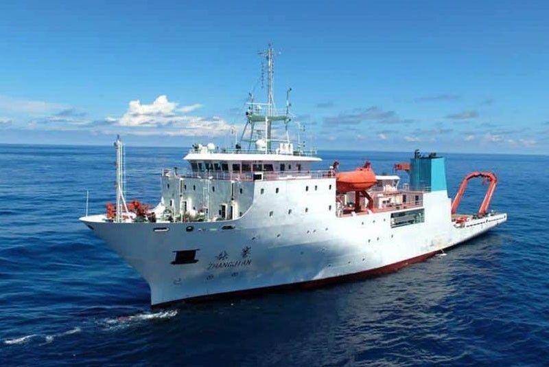 Despite announced ban, Chinese survey ship lurking in Philippine EEZ anew