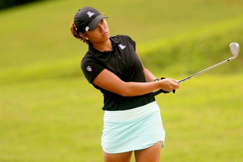 Bianca Pagdanganan shoots eagle, stalks leader in LPGA event