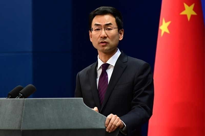 Image result for Chinese Foreign Ministry spokesman Geng Shuang