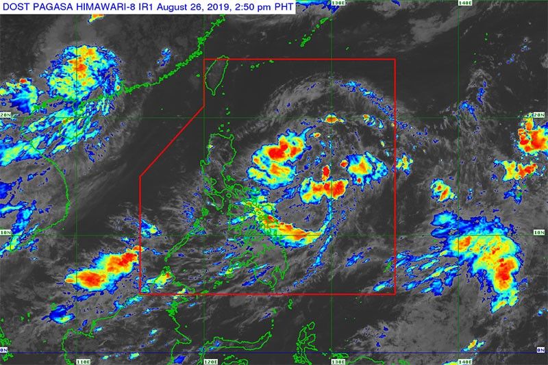 LPA off Catanduanes becomes Tropical Depression Jenny