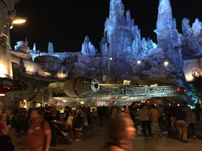 PHOTOS: Galaxy's Edge at Night