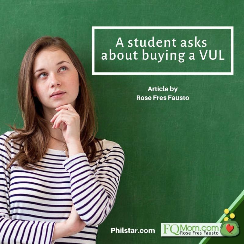 A student asks about buying a VUL