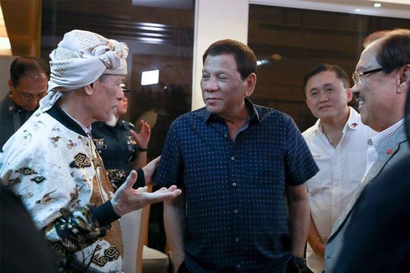 Duterte, Misuari discuss Sulu peace efforts
