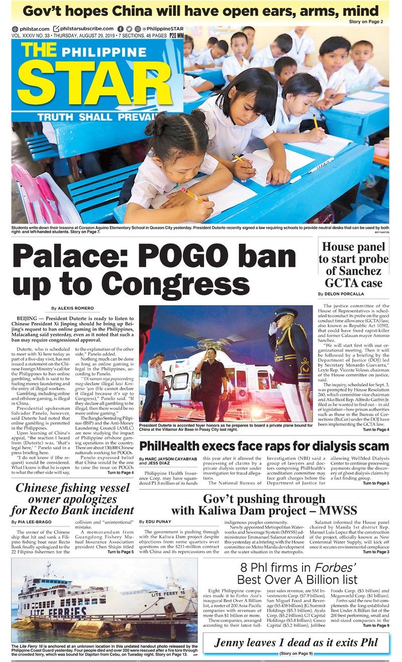 The STAR Cover (August 29, 2019)