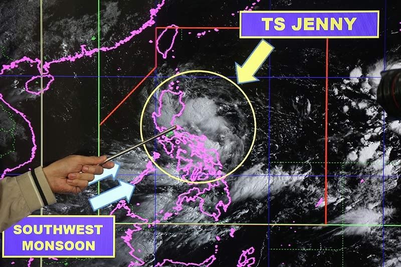 'Jenny' has made landfall over Aurora. What can affected areas expect?