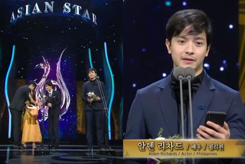 â��My heart is fullâ��: Alden Richards on accepting Seoul Drama Award