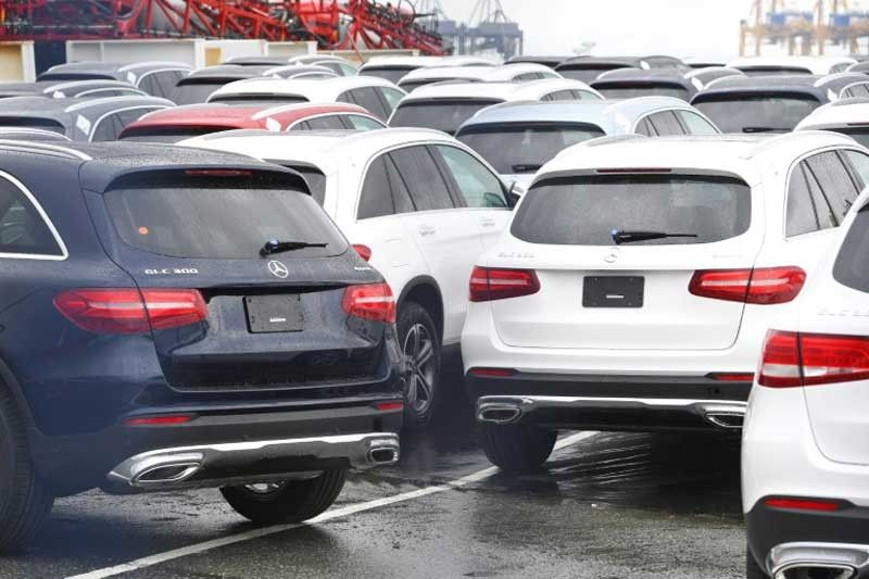 Vehicle imports drop slightly in 7 months