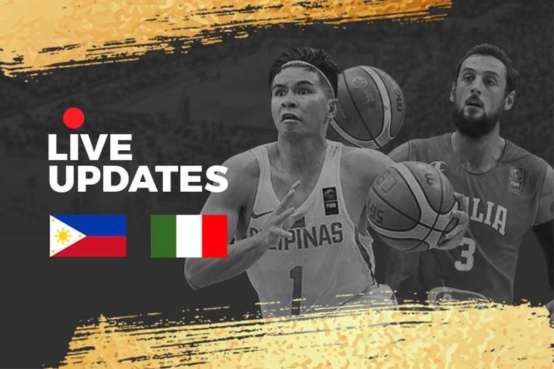 Live Updates: Gilas Pilipinas vs Italy FIBA World Cup game
