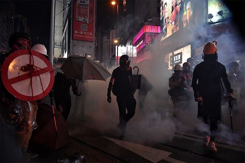 Hong Kong reels from worst clashes in months as protesters battle police