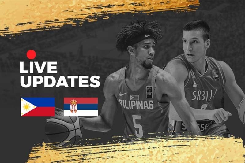 Live Updates: Gilas Pilipinas vs Serbia FIBA World Cup game