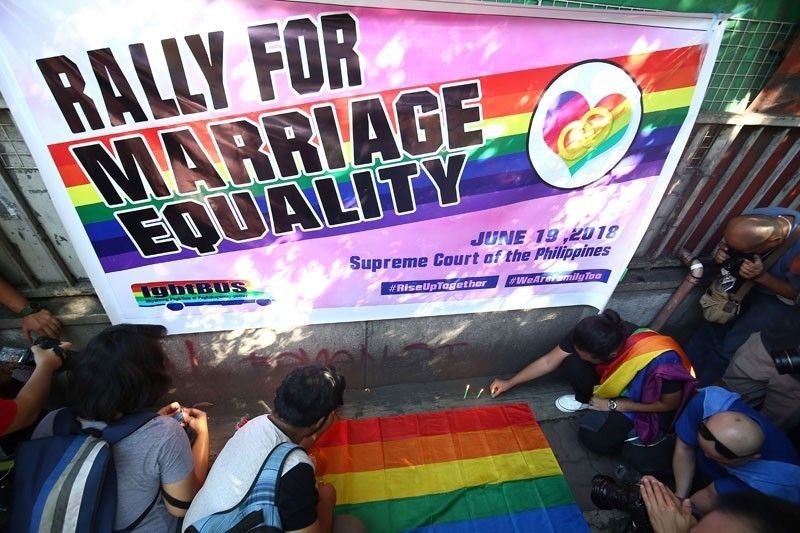 Petisyon Sa Same Sex Marriage Ibinasura Ng Sc Pilipino Star Ngayon
