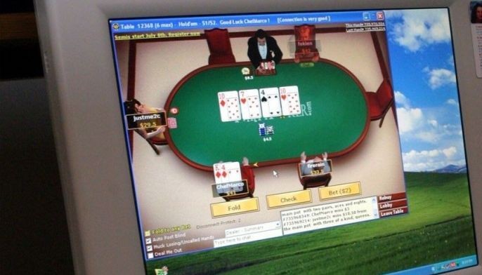 File photo shows online gaming