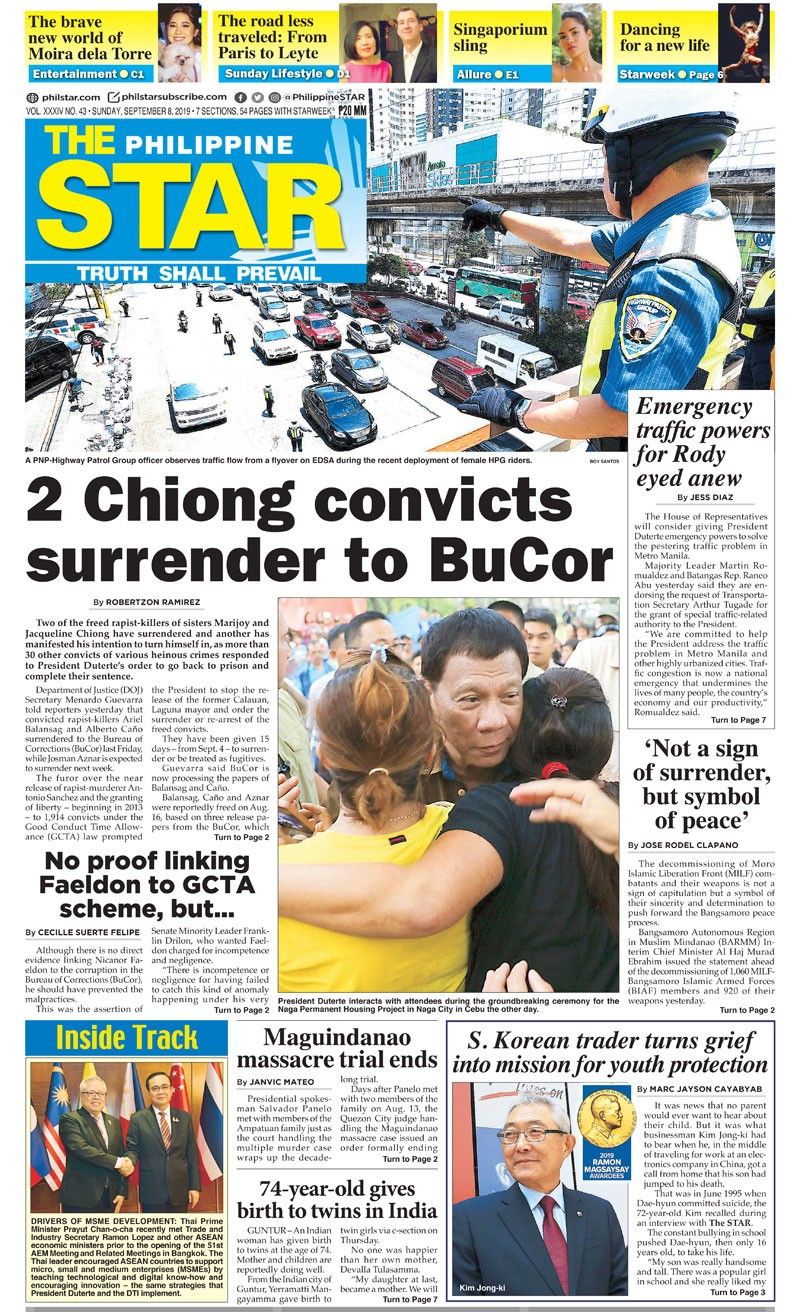The STAR Cover (Septemper 8, 2019)