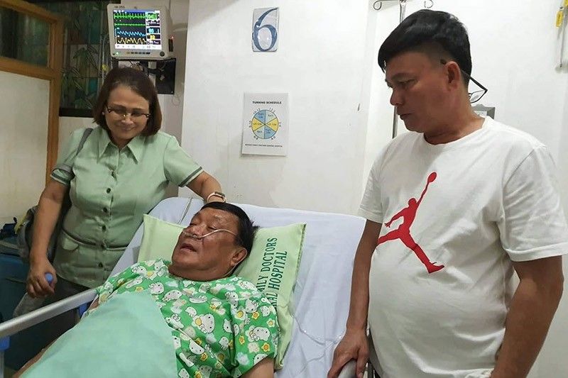 Ex-Pangasinan solon Espino now in stable condition