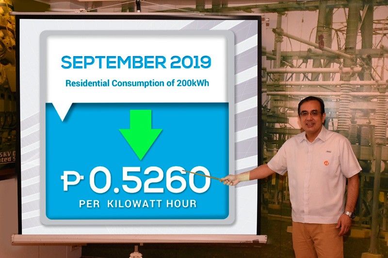 Meralco rates down for the fifth straight month