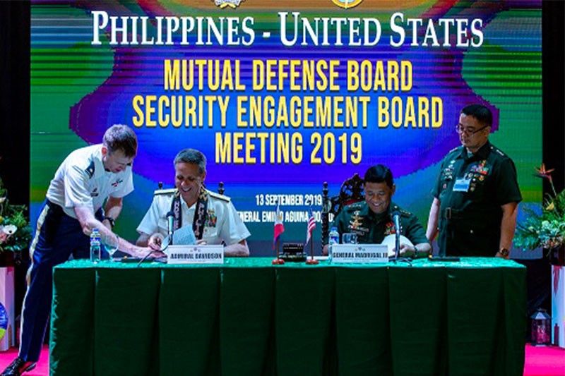 Philippines, US plan 300 'security cooperation activities' in 2020