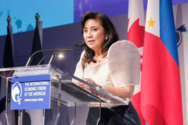 Robredo urges Panelo to stop issuing 'own interpretation' of Duterte's statements