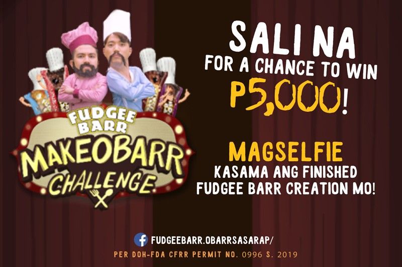 Fudgee Barr's Make-OBarr challenge lets you win cash and gift prizes