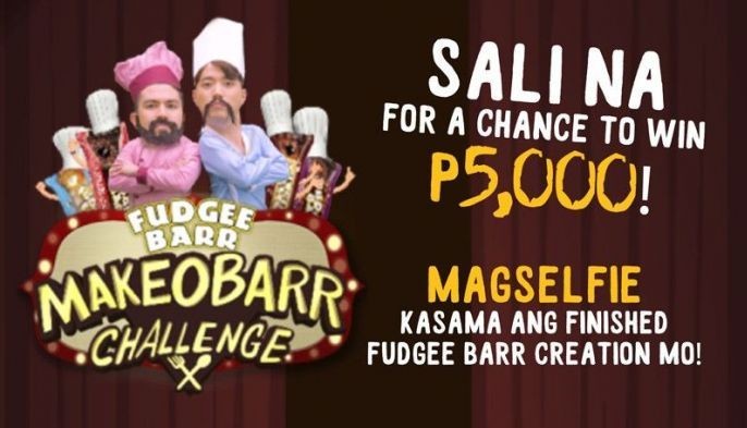 Fudgee Barr's Make-OBarr challenge lets you win cash and gift prizes