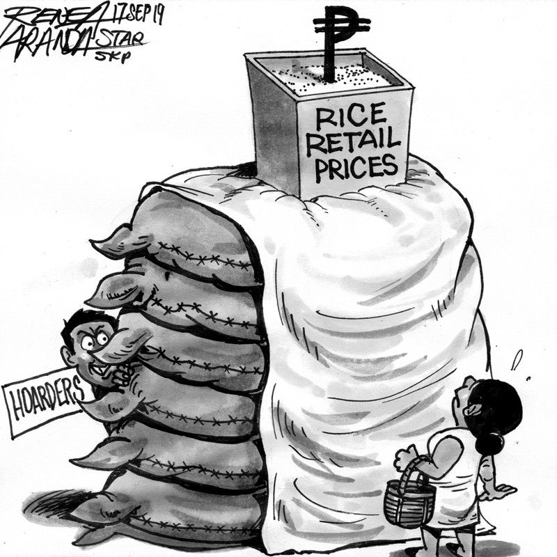 EDITORIAL - Rice hoarding