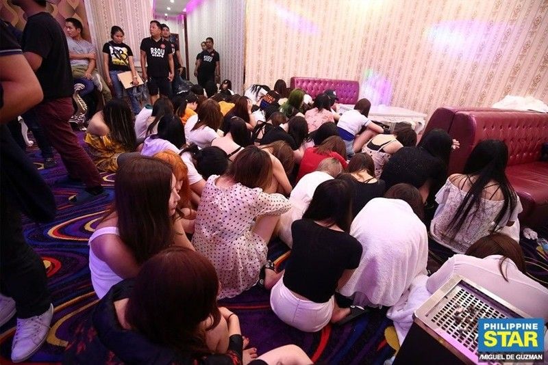 87 rounded up in Chinese-run sex den