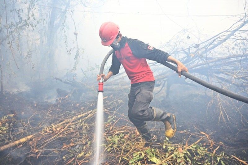 Haze from Indonesia forest fires blankets Visayas, Mindanao