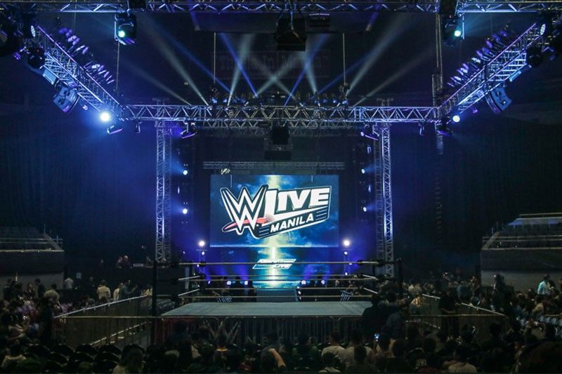 wwe tour manila