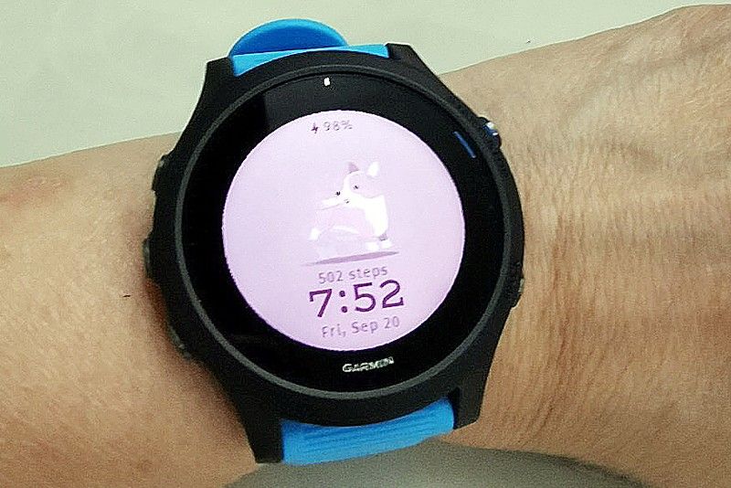 Fitness is about moving in a Garmin Forerunner 945