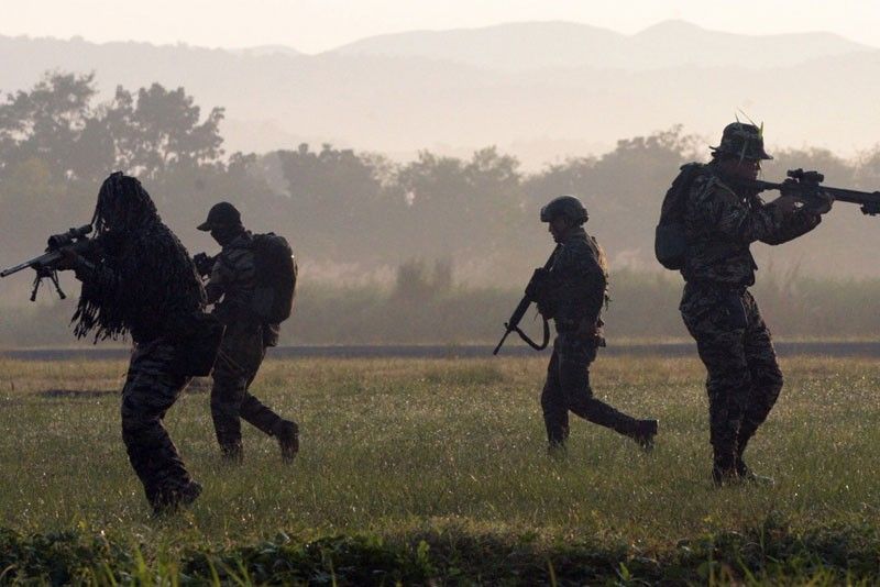 Joint AFP units retake airfield in simulated exercise