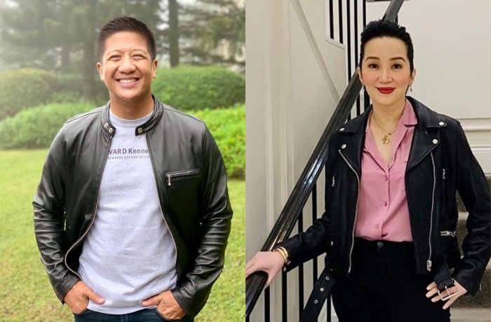 Kris Aquino and Batangas Vice Governor Mark Leviste