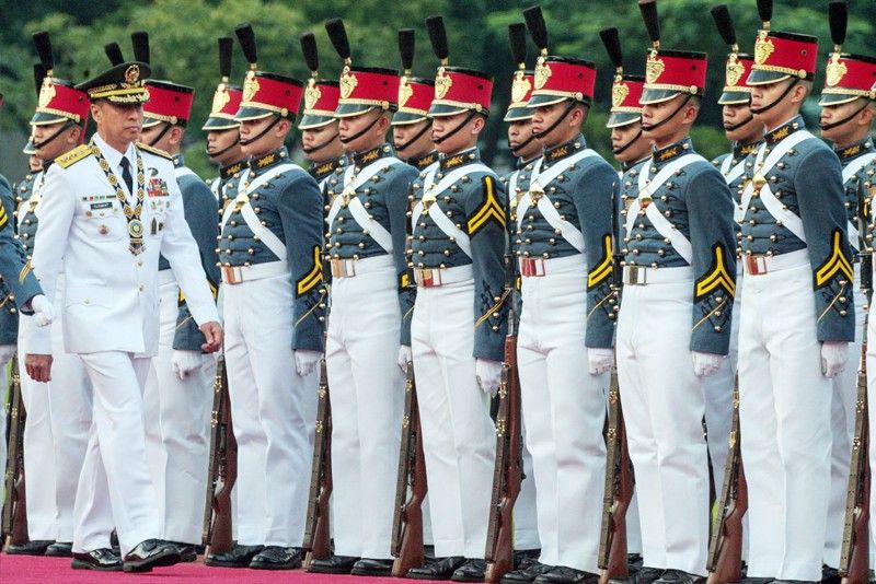 Feverish Duterte skips AFP change of command