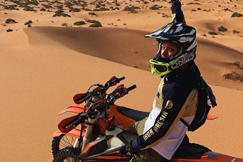 Jericho nag-motor sa Sahara desert